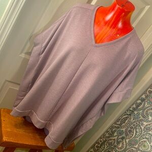 SONOMA The Soft Touch Purple Hue Poncho Top